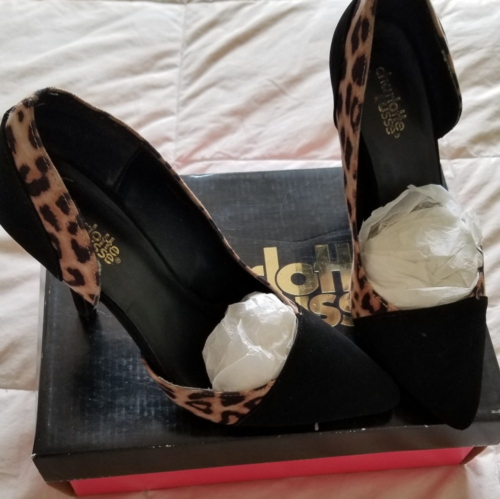 Womens Cheetah Stilettos